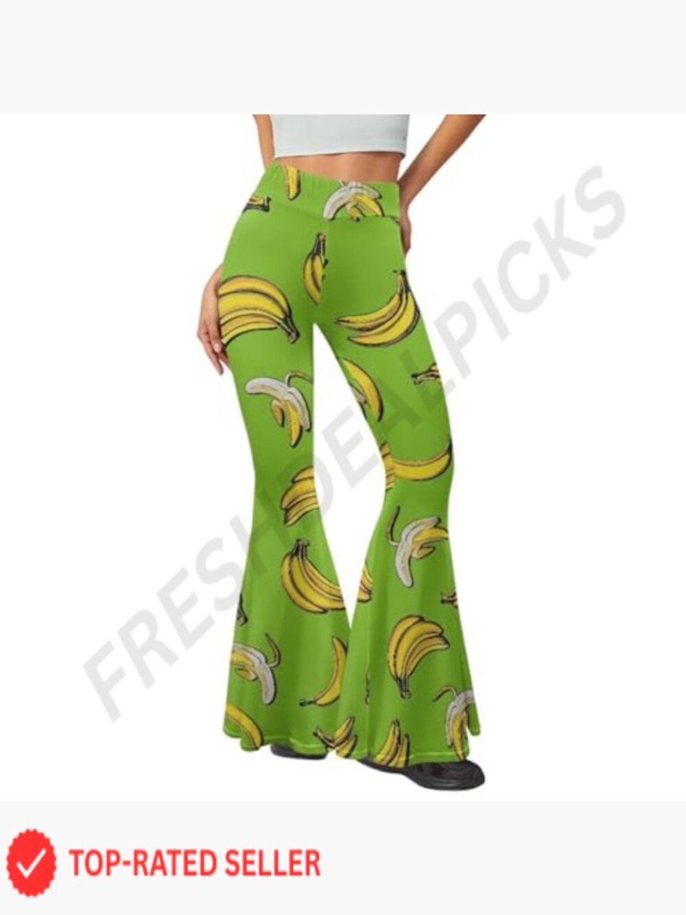 High Waist Flare Yoga Pants Bootcut Bell Bottom Women Active Pants - Picture 2 of 7